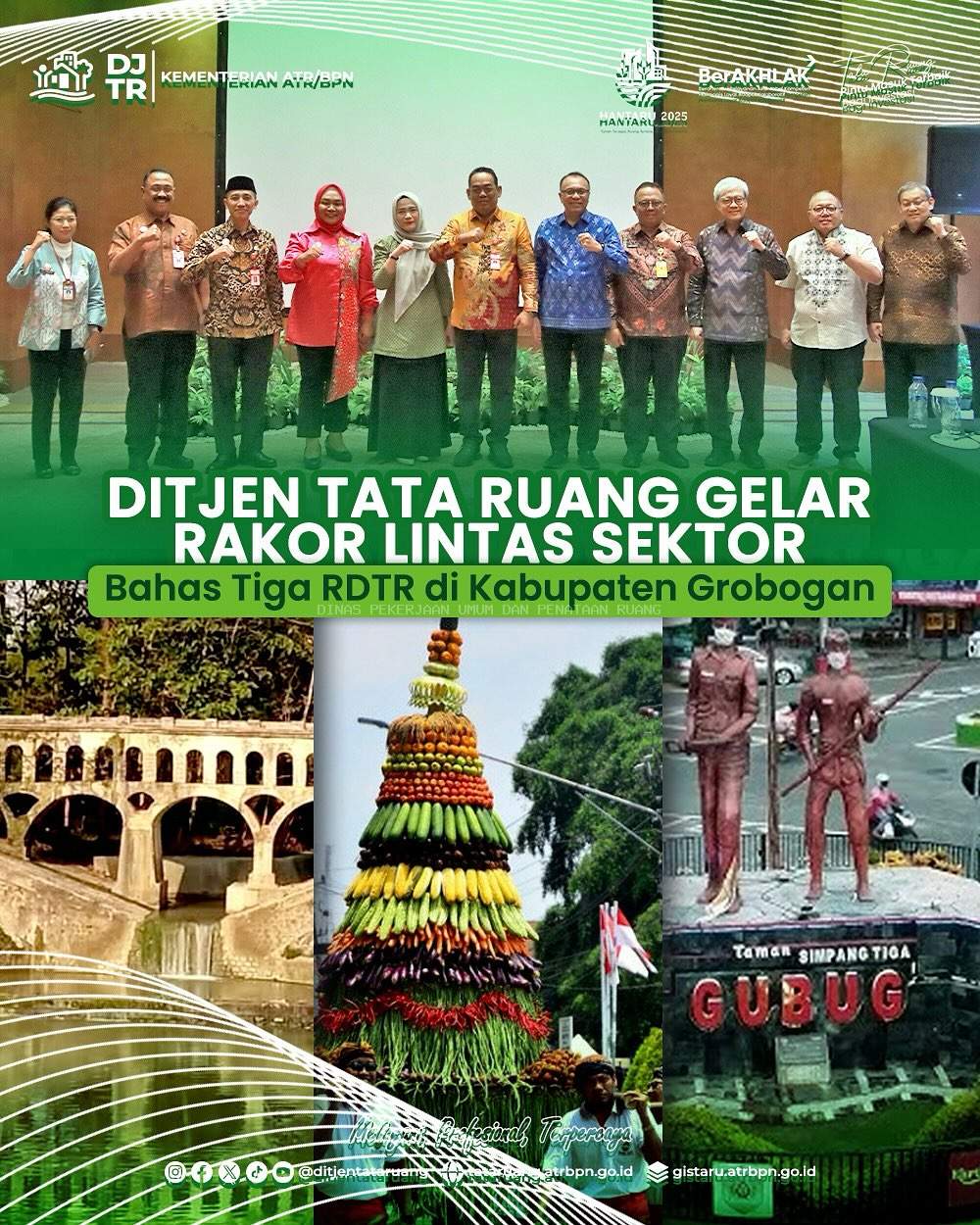 DITJEN TATA RUANG GELAR RAKOR LINTAS SEKTOR